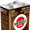 Отзывы о моторном масле Mitasu MJ-101 5W-30 4л