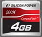 Отзывы о карте памяти Silicon-Power 200X Professional CompactFlash 4 Гб (SP004GBCFC200V10)