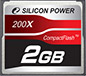 Отзывы о карте памяти Silicon-Power 200X Professional CompactFlash 2 Гб (SP002GBCFC200V10)