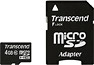 Отзывы о карте памяти Transcend microSDHC (Class 10) 8GB + адаптер (TS8GUSDHC10)
